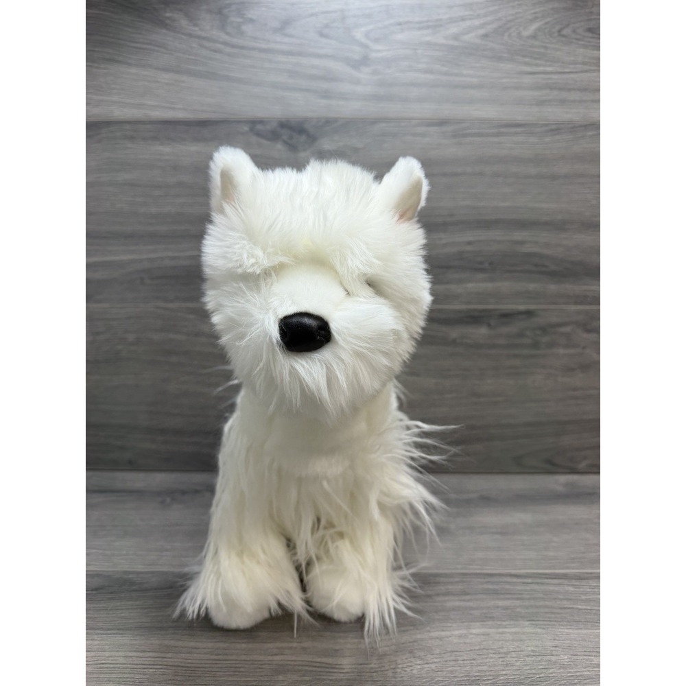 Douglas Romeo Westie Plush #2046 West Highland Terrier Cuddle Toy Retired 11"